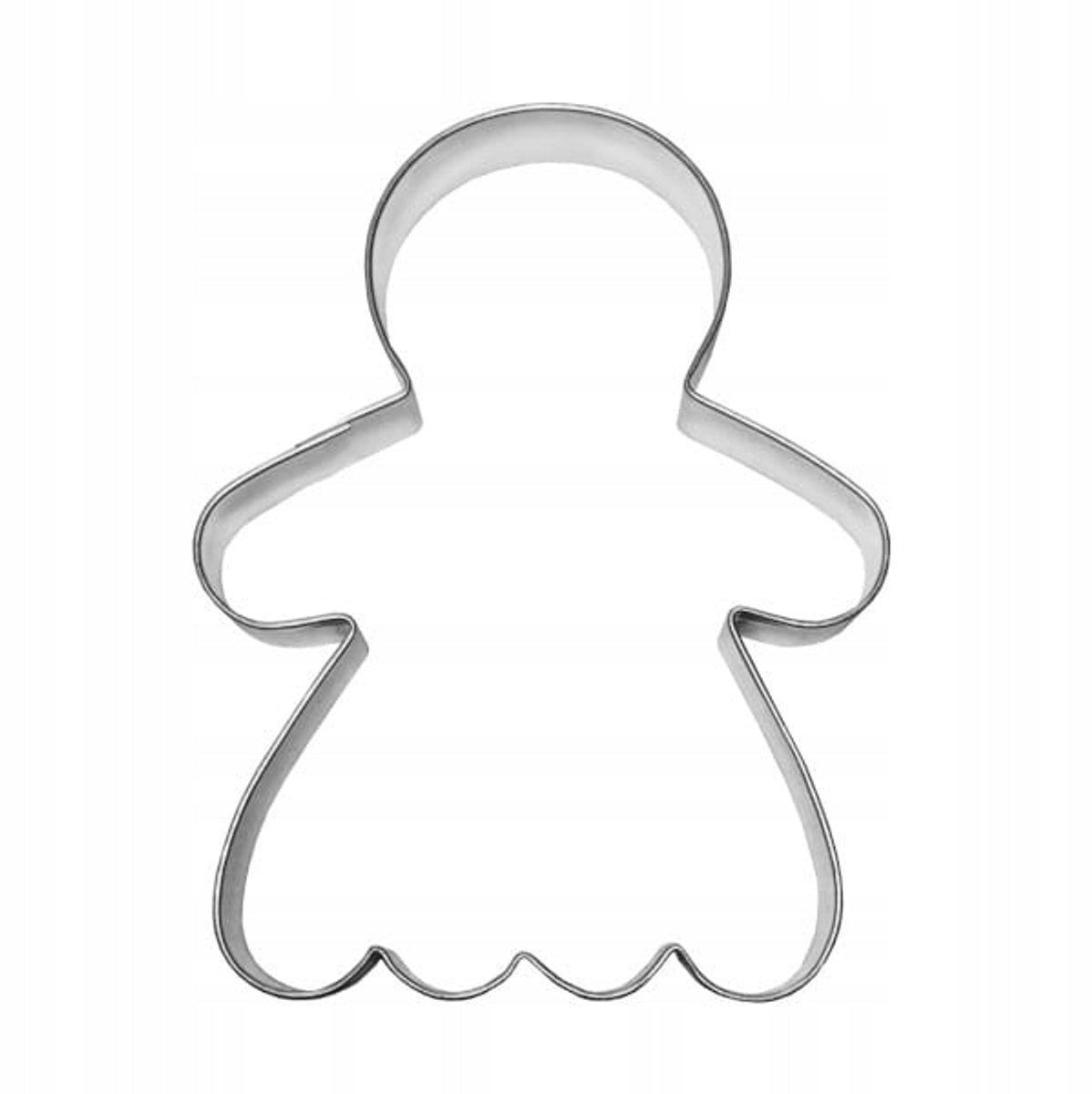 Vrouwelijke Koekjesvorm 8,8 cm - Metalen Uitsteekvorm voor Koekjes