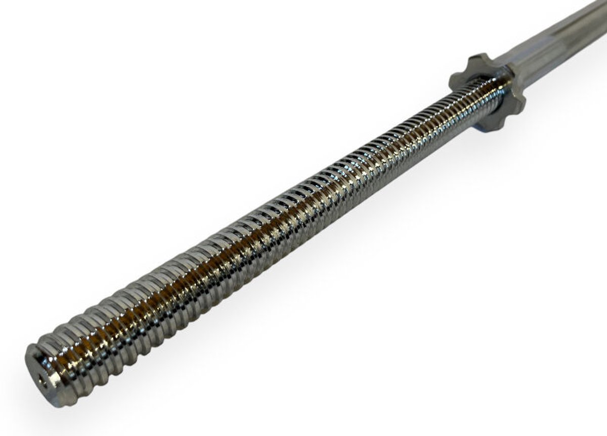 Padisport halterstang 25 mm - halterstang 25 mm - barbell 150 cm - fitness stang - 7.5 kg