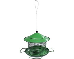 Automatische vogelvoederbak voor kooi - Buiten Vogelfeeder - Polyvalente Hangende Vogels Waterdistributeur, Vogels Zaden Voederbak, Eekhoornbestendig, Polyvalente Voederdistributeur voor Papagaaien en Kolibries