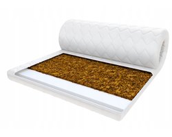 Matras Topper 140x200 cm - Kokos & Schuim - 4cm Dik