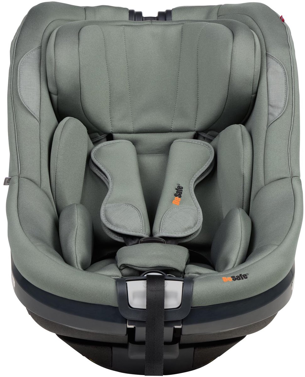 BeSafe Beyond² 360 - Autostoel - Autostoel baby - Autostoeltje - Autozitje - 61cm-125 cm - autostoel 6 md- 6 jaar - Meadow Green SoftBreeze