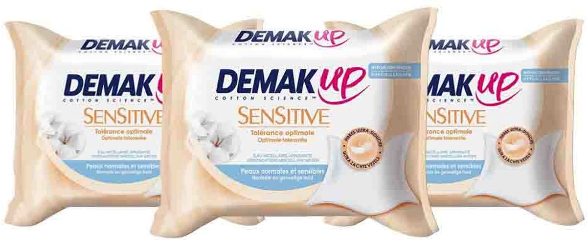 Demak Up Reinigingsdoek Sensitive - 3 x 23 stuks - Voordeelverpakking