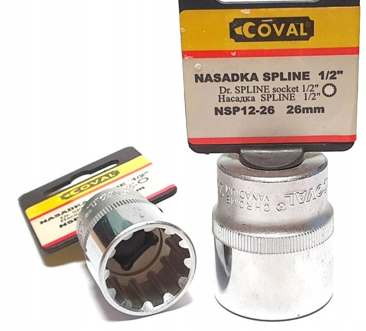 Coval Spline Dop Dop 1/2" 14mm Gereedschap NSP-12-14