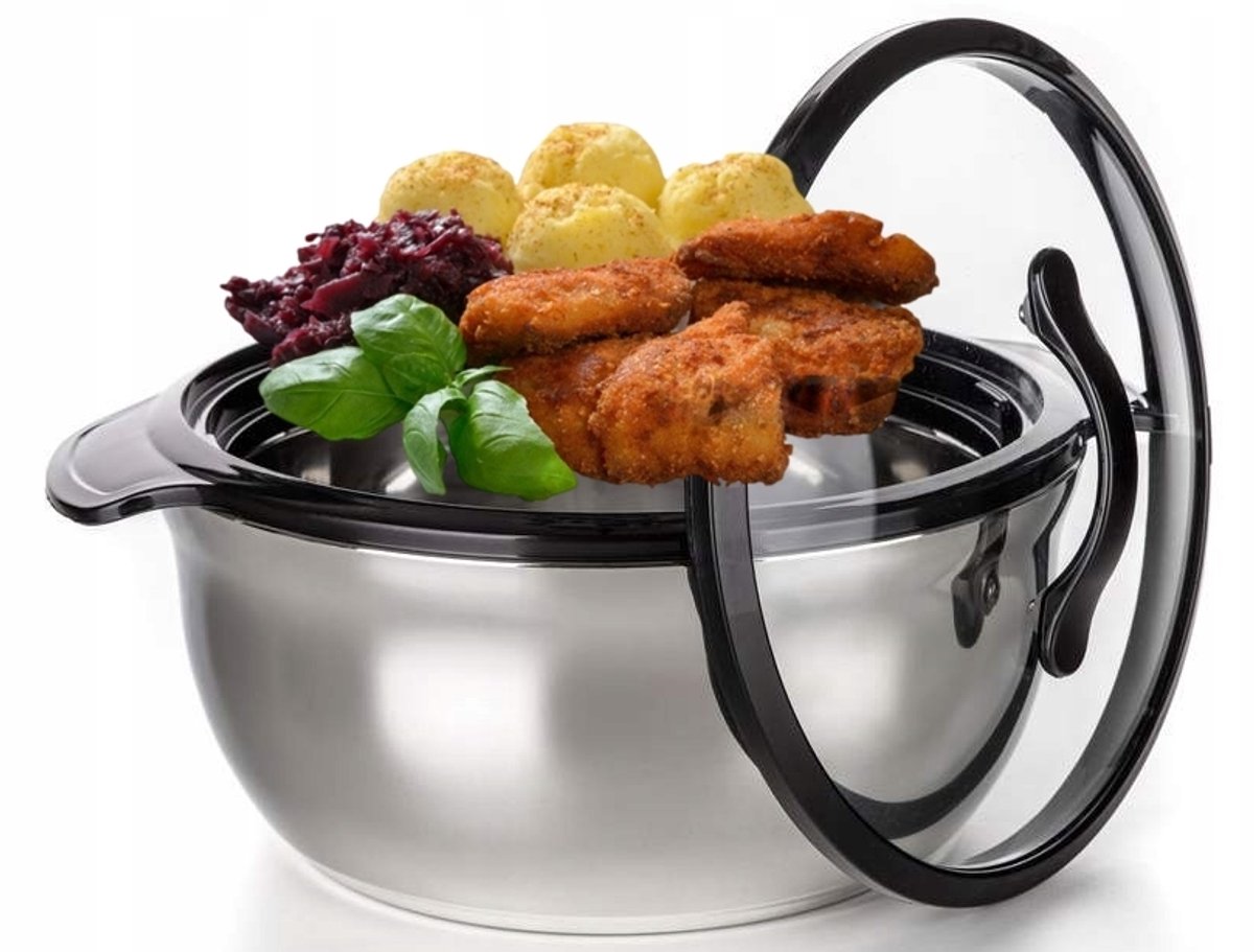 RVS Thermos Lunchbox 3.5L - Houd uw maaltijd warm