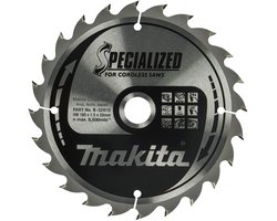 Makita Ø 165mm Asgat 20mm 24T Cirkelzaagblad voor Hout | Specialized - B-32910