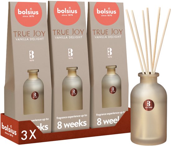 Bolsius Geurstokjes True Joy