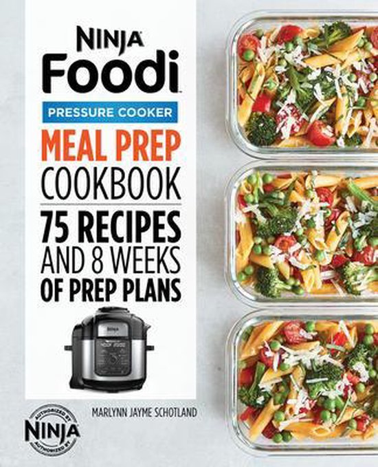 Ninja Cookbooks- Ninja Foodi Pressure Cooker Meal Prep Cookb ... - cover