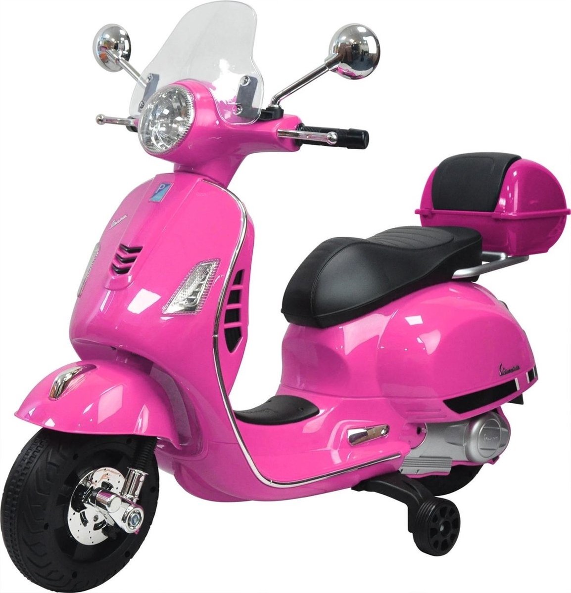 progressief doos reguleren Vespa Elektrische kinder scooter vanaf 2 - 4 jaar - Roze | bol.com