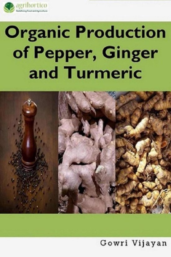 Organic Production of Pepper, Ginger and Turmeric - cover