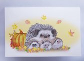 Roosje Rosalie ® | Set Herfstkaartjes kleine dieren | wenskaarten | konijnen | Egeltjes | Cavia's | Hamsters | Herfst