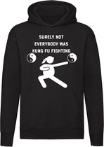 Surely not everybody was Kung Fu fighting Hoodie | Carl Douglas | Cee Lo Green Jack Black | sweater | trui | unisex | capuchon