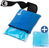 Groots Hot Cold Pack – Gel Pack Inclusief Houder met Klittenbandsluiting 14 cm x 13 cm – Ice Pack Herbruikbaar – Warm Koud Kompres