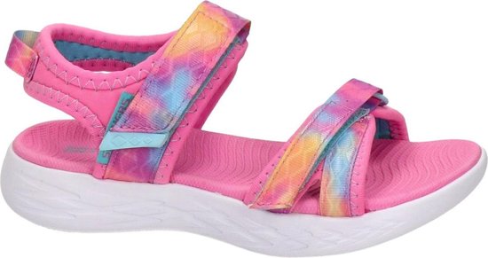 Skechers On The Go meisjes sandaal - Roze - Maat 31 | bol.com