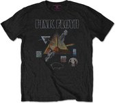 Pink Floyd - Montage Heren T-shirt - S - Zwart