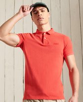 Superdry Poloshirt Ss Vintage Destroyed Polo M1110198a Apple Red Omg Mannen Maat - S