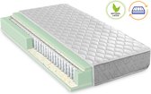 Latex matras - pocketvering matras - 100% - natuurlatex - Antiallergisch - 25cm matrasdikte - 90x220cm - Bestrest bedden