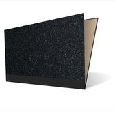 Luxe Tekenmap Bewaarmap Zwart - Beschrijfbaar - A3 - 35x50 cm