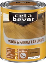 CetaBever Binnen Vloer & Parket Lak - Zijdeglans - Licht Eiken - 750 ml
