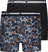 RJ Everyday Fashion 2-Pck Boxershort Combi Hexagon S