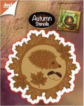 Snijmal en Embosmal - Herfst - Egel - Joy Crafts - 6002/0471