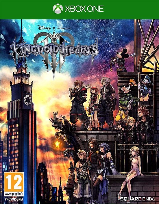 Square Enix Kingdom Hearts III, Xbox One Standaard Duits, Engels, Spaans, Frans, Italiaans