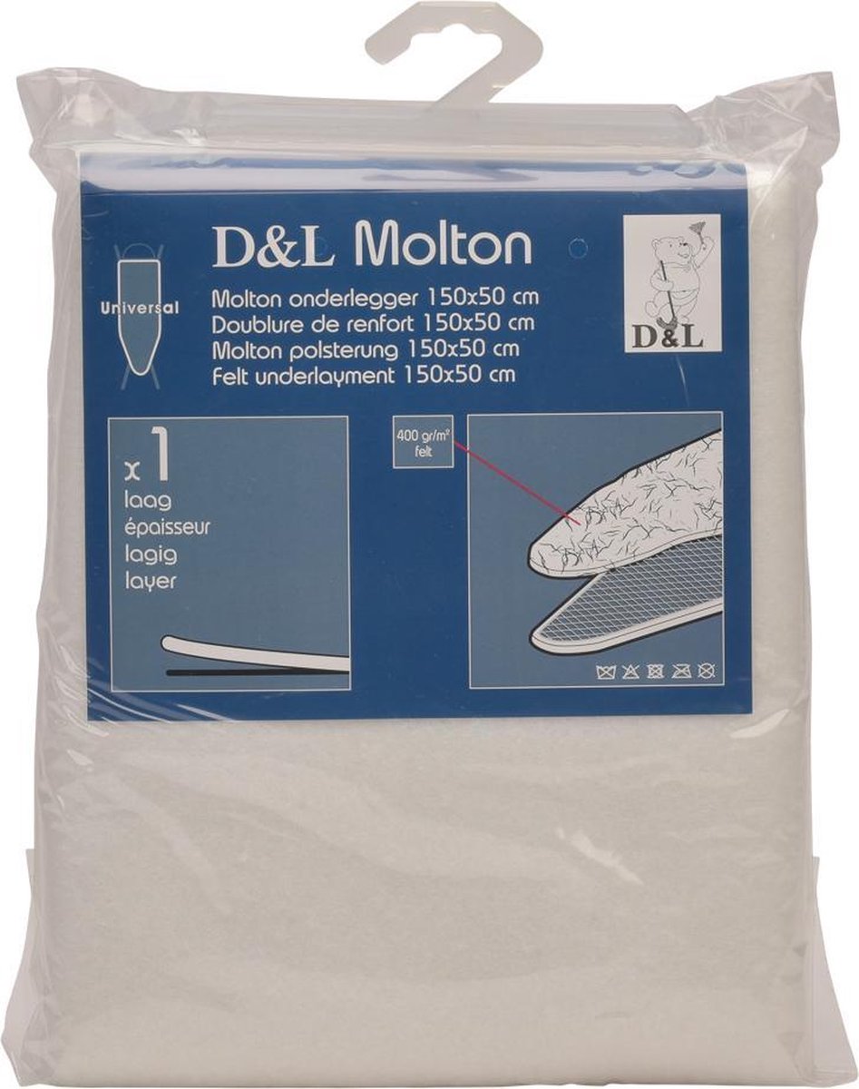 D&L Molton Onderlegger - 150 x 50cm