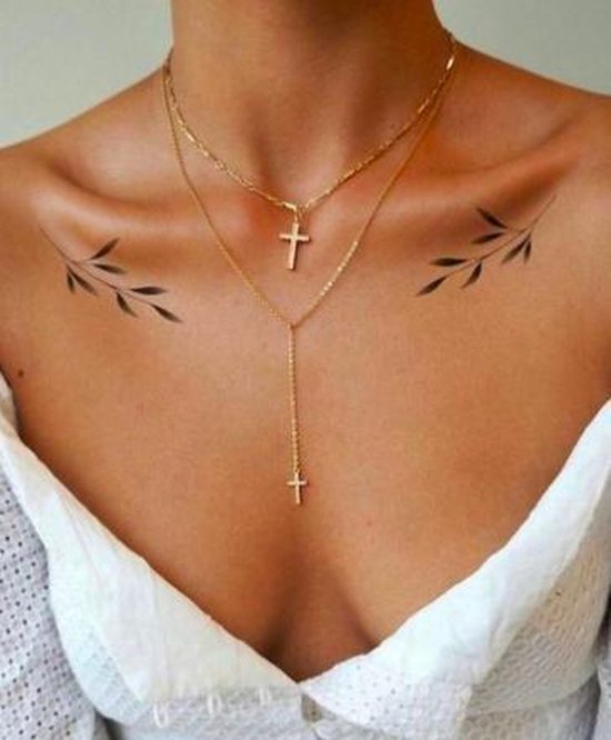 GetGlitterBaby® - Henna Plak Tattoos / Tijdelijke Tattoo / Nep Tatoeage / Fake Temporary Tattoo / Festival Tattoes / Temporary Face Body Glitter Tattoo Sticker - Dreamer