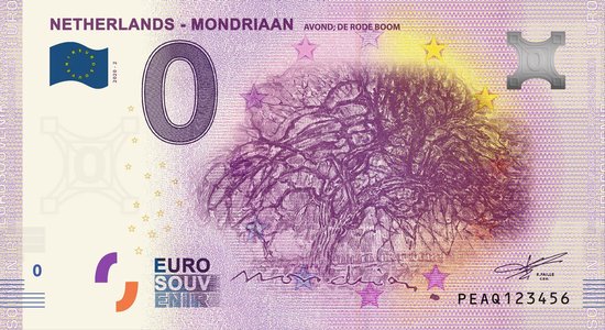 Afbeelding van het spel 0 Euro Biljet 2020 - Mondriaan 2