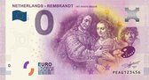 0 Euro Biljet 2019 - Rembrandt - Het Joodse Bruidje