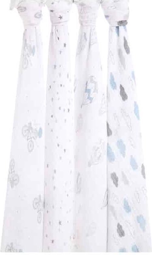 Aden + Anais classic swaddle 4 pack night sky reverie