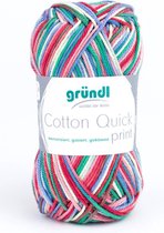 861-188 Cotton Quick Print 10x50 gram rood/blauw/geel multicolor