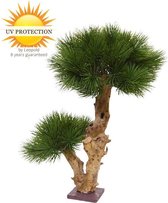 Klein kunstboompje  Pinus Bonsai 55 cm voor buiten