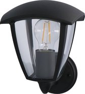 LED Tuinverlichting - Buitenlamp - Shina Ponci - E27 Fitting - Mat Zwart - Aluminium
