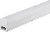 SAMSUNG - LED TL Armatuur met T5 Buis - Nirano Veyno - 120cm Enkel - 16W - Koppelbaar - Natuurlijk Wit 4000K - Mat Wit - Kunststof