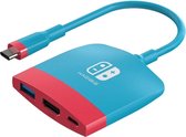 Ballinger - Hagibis - 3 in 1 - Switch type-C - USB-C voor Nintendo Switch - USB 3.0 - HDMI - PD - Nintendo Dock - Docking station tv - Macbook pro/air - Type C tablets en mobiele t