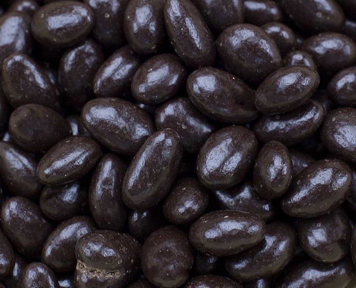 Candy Freaks Pure Chocolade Amandelen 350 Gram - Biologische - Vegan Chocolade - Glutenvrije Chocolade - Lactosevrije Chocolade - Chocolade puur