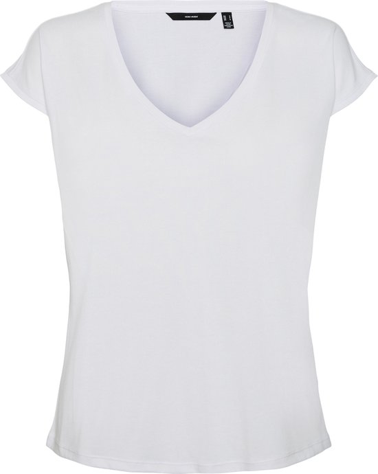 VERO MODA VMFILLI SS V-NECK TEE GA NOOS Dames Top - Maat XS