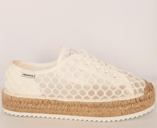 Namic espadrilles wit mt 38 | bol.com