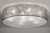 Lumidora Plafondlamp 72085 - 9 Lichts - E27 - Grijs - Zilvergrijs - Stof - ⌀ 70 cm