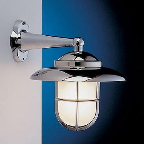 Outlight - Buitenlamp - Scheepslamp Kombuis nautic - Chroom, met glas -  Outlet | bol.com