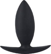 Zwarte slanke buttplug - Dildo - Buttpluggen - Zwart - Discreet verpakt en bezorgd