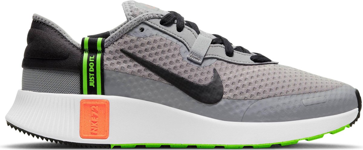 Nike Reposto Heren Sneakers - Particle Grey/Black-Hyper Crimson - Maat 44.5  | bol