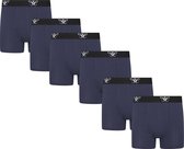Cappuccino Italia - Heren Onderbroeken 6-Pack Boxers - Blauw - Maat XL