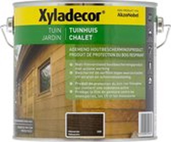 Xyladecor Tuinhuis - Houtbeits - Mat - Palissander - 2,5L