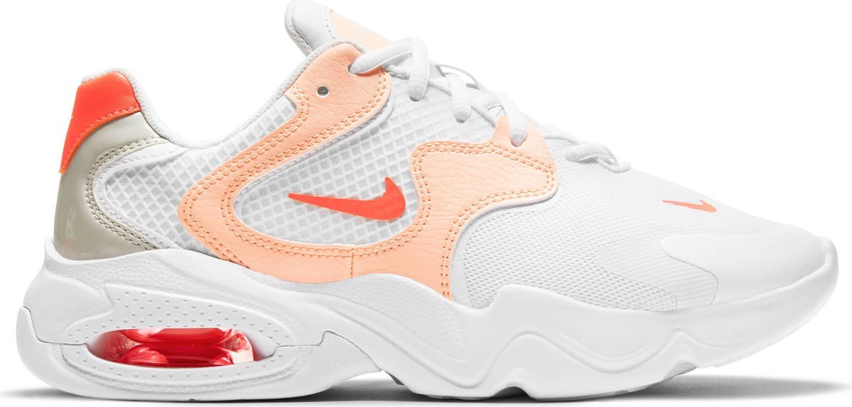 Nike Air Max 2X Dames Sneakers /Bright Mango-Crimson Tint Wit