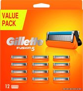 Gillette Fusion 12 stuk(s) Mannen scheermesjes - voordeelverpakking