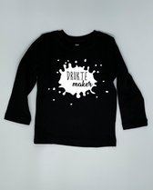 Shirt Wild boy - Zwart, 122/128