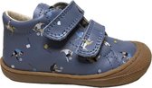 Naturino velcro voetballers lederen sneakers Cocoon blauw  mt 21