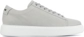 Blackstone Mannen Leren Lage sneakers / Herenschoenen Vg45 - Grijs - Maat 43