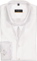 ETERNA slim fit overhemd - mouwlengte 72 cm - niet doorschijnend twill heren overhemd - wit - Strijkvrij - Boordmaat: 43